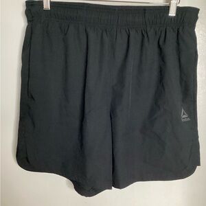 NWOT Reebok Black Athletic Shorts L